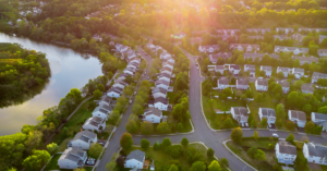 Easements - Suburban Neighborhood