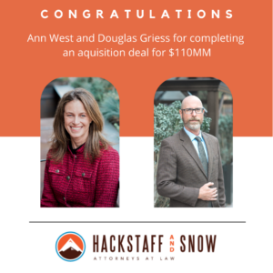 Edited Hackstaff, Snow, Atkinson & Griess, LLC Successfully Represents RIM Bio in Sale to Avantor