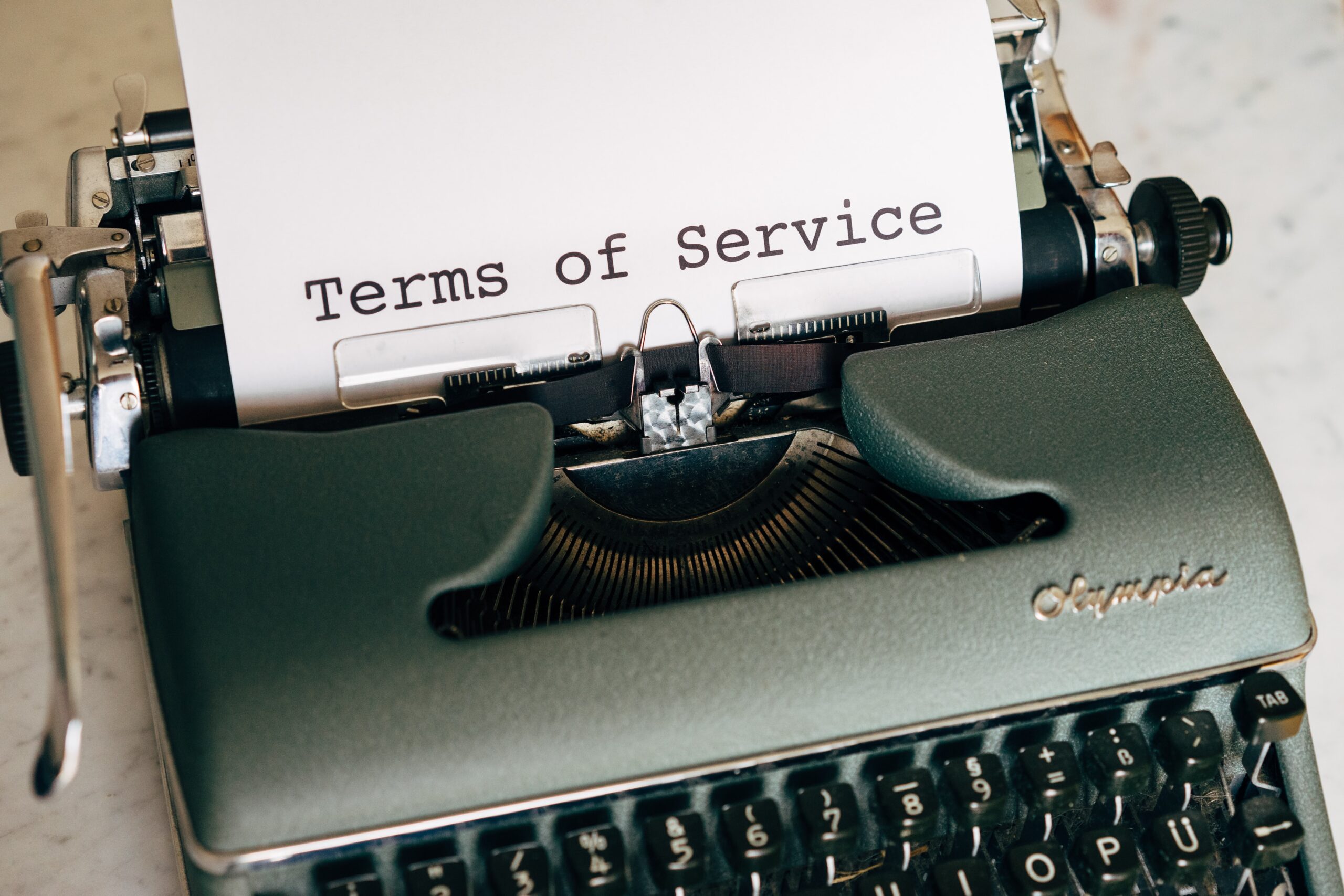 what are terms of service